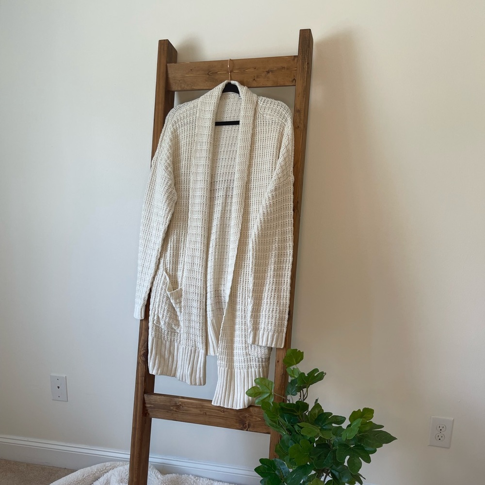 Ava & Viv Cream Knit Cardigan